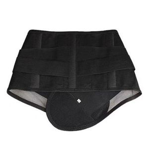 Ceinture de soutien lombaire respirante et réglable avec plaques en acier pour soulager les douleurs dorsales, correcteur de posture, attelle de taille sportive pour adulte, noire - Product Image 2