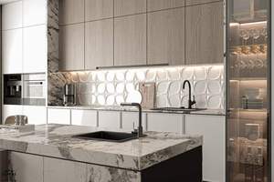 Stile europeo sedie a <span class=keywords><strong>isola</strong></span> personalizzate <span class=keywords><strong>cucina</strong></span> a parete moderna in acciaio inox armadio da <span class=keywords><strong>cucina</strong></span> <span class=keywords><strong>con</strong></span> lavello - Product Image 3