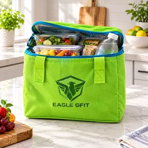 Servicio OEM, Bolso Térmico Ligero con Cierre de Cremallera, Bolso de Playa, Bolso Nevera Portátil para Almuerzo - Product Image 1