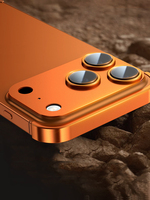 Coque de protection en métal pour iPhone 17, cadre en alliage robuste, protection renforcée, électroplaquée, pour iPhone 17 Pro Max