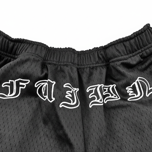 Pantalones cortos de malla de poliéster para baloncesto, pantalones cortos de gimnasio para hombre, pantalones cortos de poliéster de entrenamiento de malla de secado rápido personalizados de malla de 5 pulgadas - Product Image 1