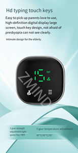 Heizung Knie massage gerät, Knie Schulter Ellenbogen 3-in-1 Heizung Vibrations massage gerät, tragbares drahtloses Heiß kompression massage gerät - Product Image 4