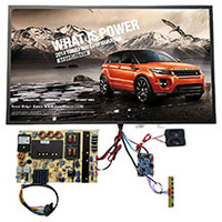 3-sisi Boderless CS 27 inci 4K LCD Panel resolusi LM270WR3-SSC1 3840x2160 kecerahan 350 Cd/m2 diterapkan tampilan tanda Digital