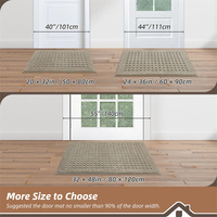 Tapis de porte de bienvenue intérieur très absorbant et tapis de porte antidérapant avant Dirt Trapper