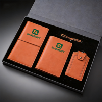 Ensemble cadeau de porte-passeport et étiquette de bagage en cuir PU personnalisable avec logo, design le plus récent