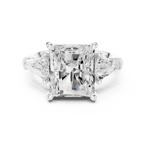 Anillo de Compromiso Solitario con Diamante de Laboratorio, Estilo Único, Hecho a Mano, para Mujer, por Exportadores - Product Image 4