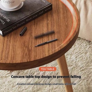 Modern Style <strong>Small</strong> Coffee <strong>Table</strong> for Home Living Factory-Quiet Simple Casual Art Design for Balcony Sofa Side Corner Tea <strong>Drinks</strong> - Product Image 4