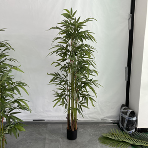 Plantes de tronc en plastique de décoration de maison en <span class=keywords><strong>bambou</strong></span> artificiel <span class=keywords><strong>touffu</strong></span> pour la décoration d'hôtel de bureau à domicile-149 - Product Image 4