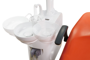 중국 공장에서 승인받은 병원 및 클리닉용 전동 치과 의자, CE 인증, 프리미엄 품질, 유럽 스타일, USB 제어 시스템, 대형 - Product Image 2