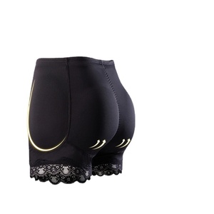 Large Size Belly Hugging And Hip Hugging Pants With Sponge Pads, Buttocks Lifting Pants, Postpartum Body Shaping Underwear