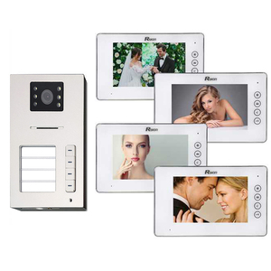 Sonnette vidéo TYSH Tuya avec moniteur 7 pouces 1080P, portée de 150 m, résistante à l'eau, <span class=keywords><strong>interphone</strong></span> électrique filaire avec application Tuya - Product Image 3