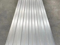 Tôles de Toiture Ondulées en Aluzinc SGLCD Fournies par l'Usine, Panneaux Galvalume Très Résistants pour Revêtements Muraux et Applications de Plafonds