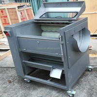 Professionele Wortels Groentewasmachine Dunschiller Polijstmachine Voor Gember Aardappel Taro