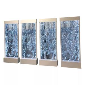 ที่กำหนดเองเปลี่ยนสี LED อะคริลิห้องรับประทานอาหารตกแต่งผนังม่านน้ำ - Product Image 1