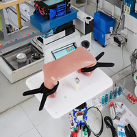Modèle de formation d'anastomose intestinale KyrenMed avec clip de support de modèle de suture pour la pratique des sciences médicales de la chirurgie laparoscopique
