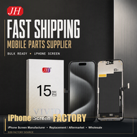 Écran tactile LCD FHD de remplacement pour iPhone 12 13 14 Pro Max, vente en gros OEM JH, pièces de réparation pour ateliers