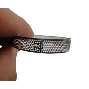 Custom hole size etching smoke detector filter mesh for air filter