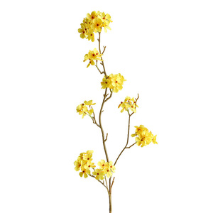 ดอกไม้ประดิษฐ์ ยี่ห้อ Yihua รุ่น Floral Art ดอกแพร์ ก้านเดี่ยว ทำจากผ้าไหม ตกแต่งบ้าน สไตล์โมเดิร์น เรียบง่าย สีขาวชมพูอ่อน - Product Image 5