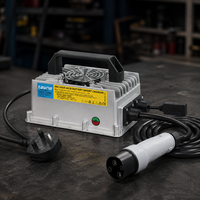 Cargador de Batería Inteligente de Litio NMC 14S 58.8V 15A para Carrito de Golf de 48V, Montacargas, Vehículos Eléctricos de Baja Velocidad, Embarcaciones, RV, ATV, Suministro OEM