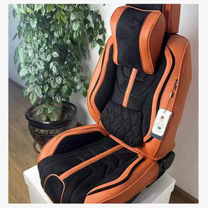 Fundas de Asiento de Coche de Lujo para Negocios, Juego Completo, Tejido Duradero, Transpirable, de Poliéster, Universal, para Todas las Estaciones, Tonghui - Product Image 4