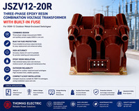 Transformateur combiné CT/VT classe 0.2 20kV JSZV12-20R 100/5A pour comptage extérieur
