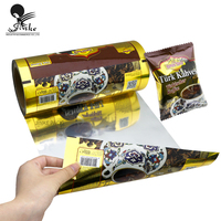 Sachet de feuille d'aluminium PET en plastique stratifié de qualité alimentaire imprimé personnalisé de haute qualité Film en rouleau d'emballage alimentaire flexible