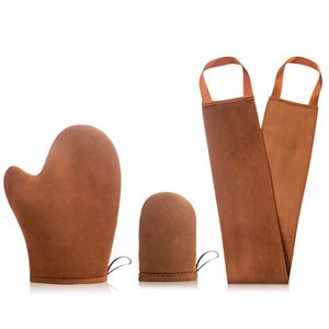 Guante Aplicador de Autobronceador de Terciopelo de Lujo, Ovalado, de Doble Cara, Súper Suave, con Aplicador para el Pulgar, Personalizable con Logotipo y Color de Fábrica FYD - Product Image 2