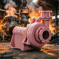 Bomba centrífuga de lodos de servicio medio de estructura compacta para tanque de mezcla y transferencia de sumidero, 100 x 125 mm