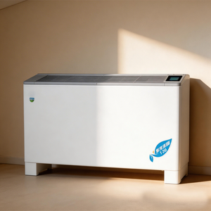 Unité de ventilation hydronique ultra-mince sur pied pour chauffage et refroidissement écoénergétique de maisons de luxe – FCU sur pied ultra-plat - Product Image 3