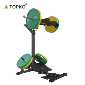 TOPKO Commercial Gym Hack Squat Machine Placa multifuncional Cargada Pierna <span class=keywords><strong>Prensa</strong></span> Gluteal Training Equipo de ejercicio de alta calidad - Product Image 4