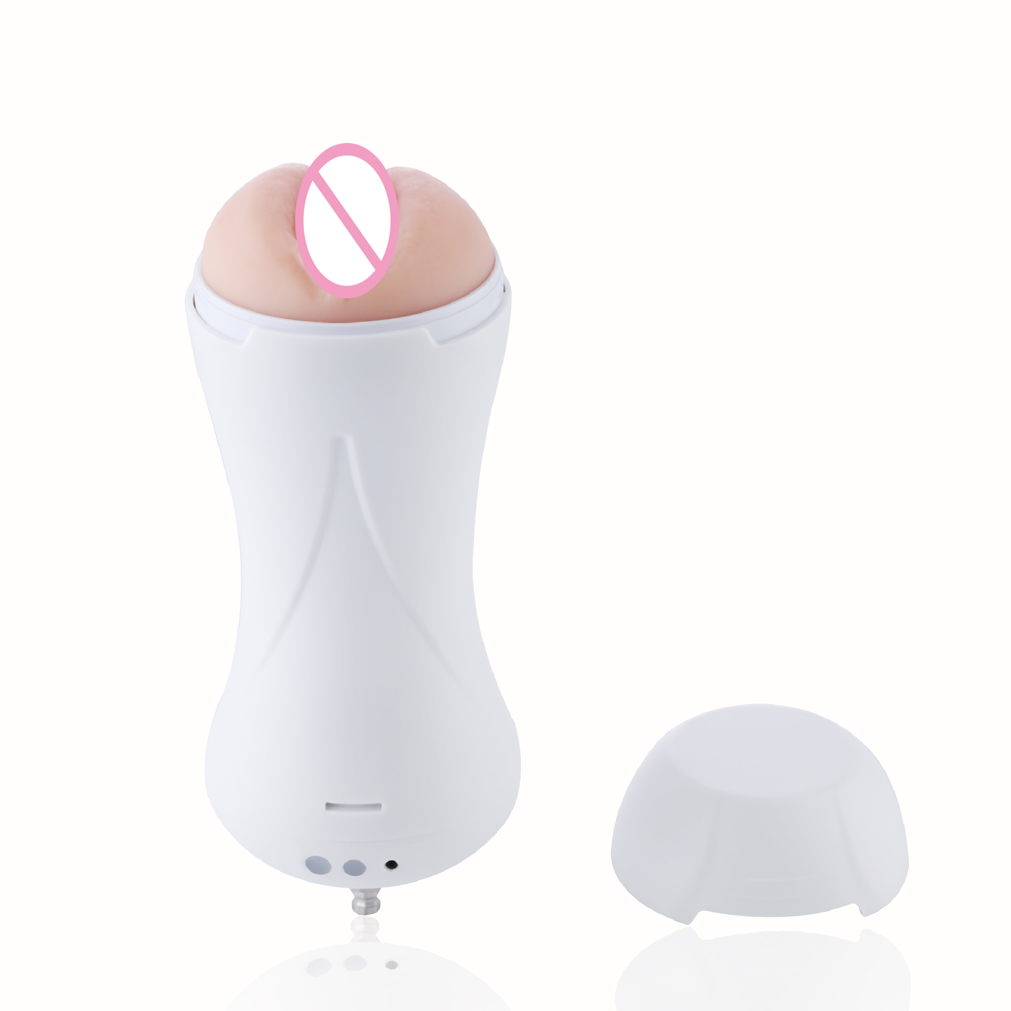 hismith male masturbator Hismith Male Masturbator, 3 Speed+2 Modes Vibrating Male Stroker with  Remote Controller