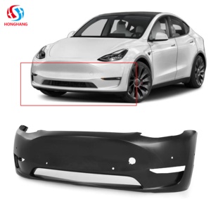 Chaoshenghang produzione Autlaco pezzi di ricambio protezione carrozzeria, nuovo stile auto Spolitter labbro anteriore per Tesla modello <span class=keywords><strong>Y</strong></span> 2019-2021 - Product Image 1
