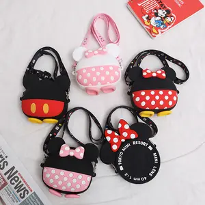 3D MK Children's Messenger Bag 2022 New kids pack bag Cartoon Toy Baby Shoulder Bags