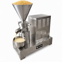 Broyeur Colloïdal en Acier Inoxydable 300-1000KG/H 380V pour la Production de Sauce Pimentée, Jus et Traitement des Arachides