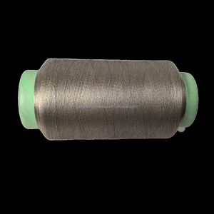 Hilo Conductivo Plateado 140D para Blindaje <span class=keywords><strong>EMI</strong></span>, Protección EMF, Antibacteriano, para Tejido y Costura - Product Image 1