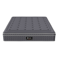5-Sterne-Hotel Einzelbett Moderne Hybrid-Matratze 90x190 mit Memory-Schaum und Unabhängigen Taschenfederkern, Rollmatratze für Schlafzimmer
