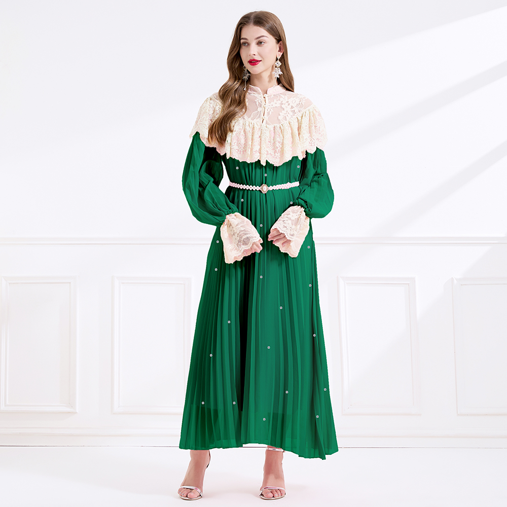 fall green dress Floral Maxi featuring a flattering V FALL GREEN MINI DRESS 