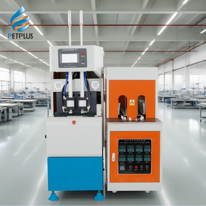 Máquina Sopladora de Botellas Semiautomática de 2L con Bomba PLC de Una <span class=keywords><strong>Salida</strong></span> y Dos PET, Modelo RF-2-1400Y, para Cosméticos y Minerales, Directo de Fábrica - Product Image 5