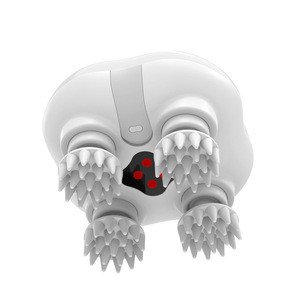 Scalp Care Head Spa Massager K116 Rechargeable <b>Vibration</b> Button <b>Control</b> White - Product Image 4