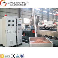 Machine de fabrication de granulés de bois-plastique WPC / Ligne de pelletisation de granulés de bois-plastique composite PE PP WPC