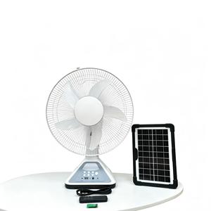 Ventilateur extracteur solaire de classe A, rechargeable, avec panneau solaire pour la maison - Product Image 2