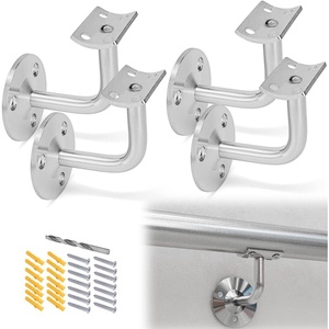 Hiện đại cầu thang thép không gỉ lan can khung tường để khung thép không gỉ lan can tường hỗ trợ chủ Bracket - Product Image 3