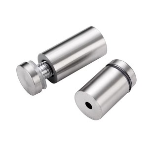 Stainless Steel Advertising <b>Nails</b> Brushed Finish <b>Wall</b> Mounted Outdoor Use IP54 Weather Resistant Billboard Screws - Product Image 1