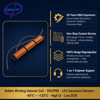 Bobine d'inductance à enroulement personnalisé, fil de cuivre émaillé de haute précision pour équipement médical et électronique automobile OEM