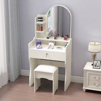 Coiffeuse multifonction en bois pour enfants, miroir, coiffeuse en bois pour filles, meubles pour enfants, table à langer
