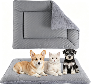 Pet <b>Mats</b> Pads Dog Bed <b>Cat</b> Bed Pet <b>Mat</b> Dog <b>Mat</b> Dog Sofa Bed <b>Cat</b> Bed for All Season Dog Bed Reversible Dog Bed Washable Plush Bed - Product Image 1