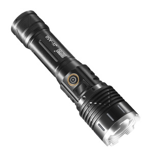 Lampe torche rechargeable à focalisation réglable, portée du faisceau de 1000 m, charge USB, lumière LED pour le camping et l'usage industriel - Product Image 2