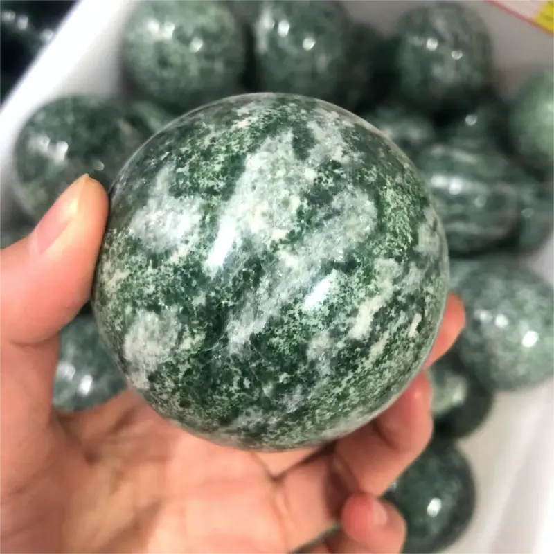 Esfera de cristal de alta qualidade, preço especial, esfera de jade qinghai