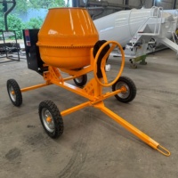 Bétonnière diesel auto-chargeante 350L/500L, robuste et portable, pour projets de construction rurale – Vente directe usine