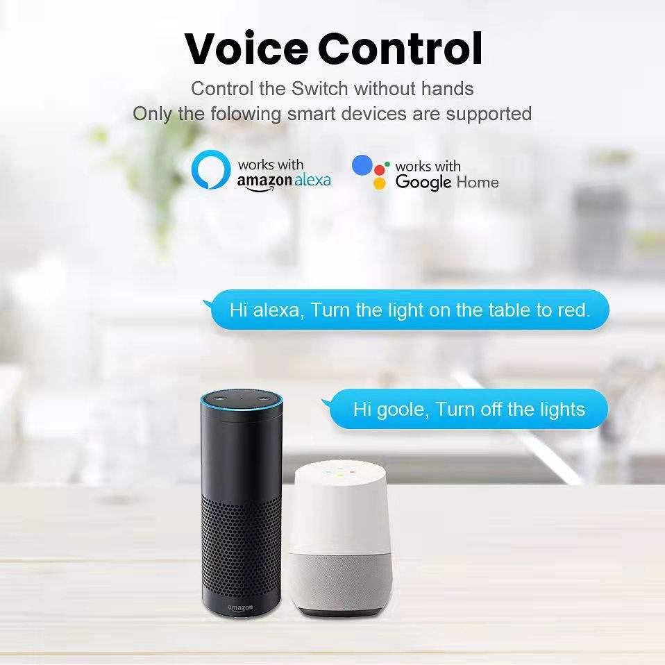 TUYA Mini DIY Smart Wifi Controlled Power Switch Support Google